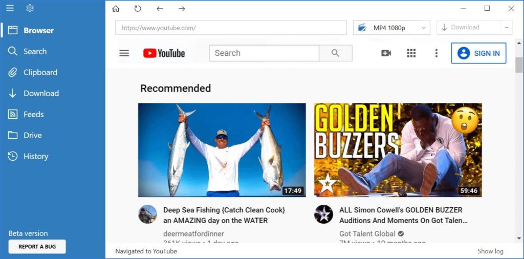 برنامج تحميل فيديو من اي موقع vdownloader