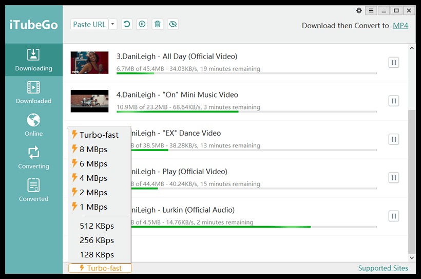 iTubeGo YouTube Downloader
